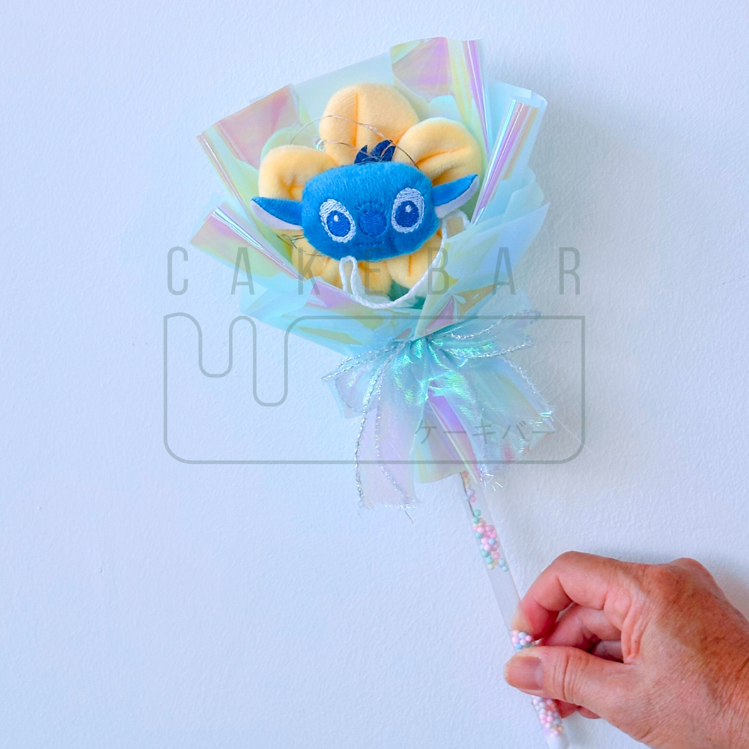 Plushie Flower Stitch Blue (Small)