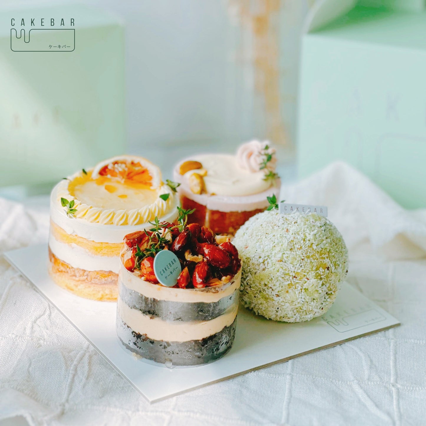 Joie de Pastry Gift | Mix & Match 4 Single Cakes Box - $52.00