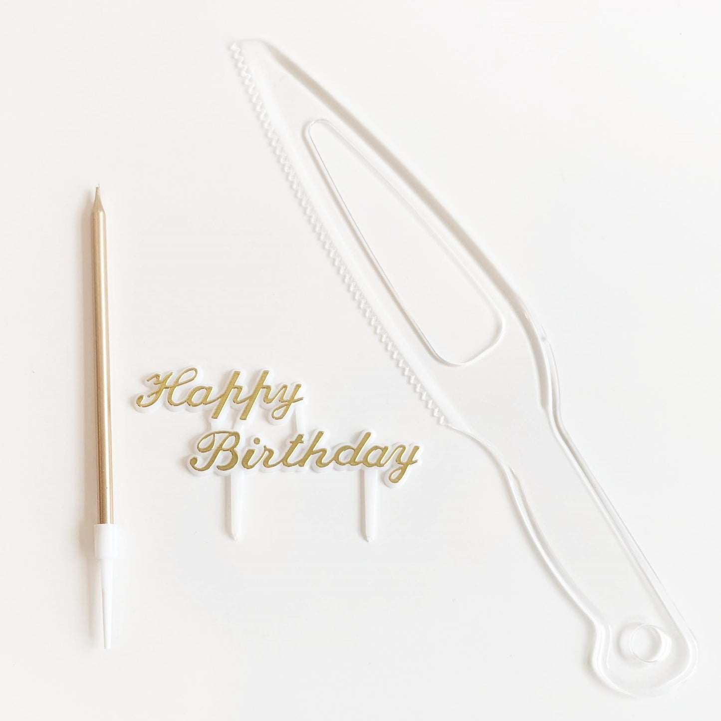Happy Birthday Candle Topper Set - $2.00
