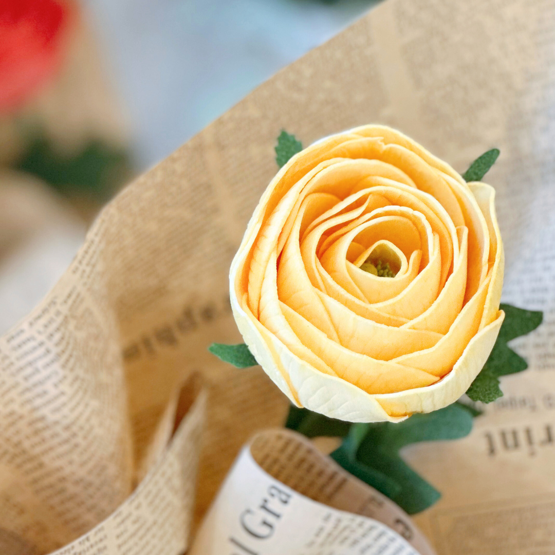 Sola Flower Rannaculous Bud (Random Color)