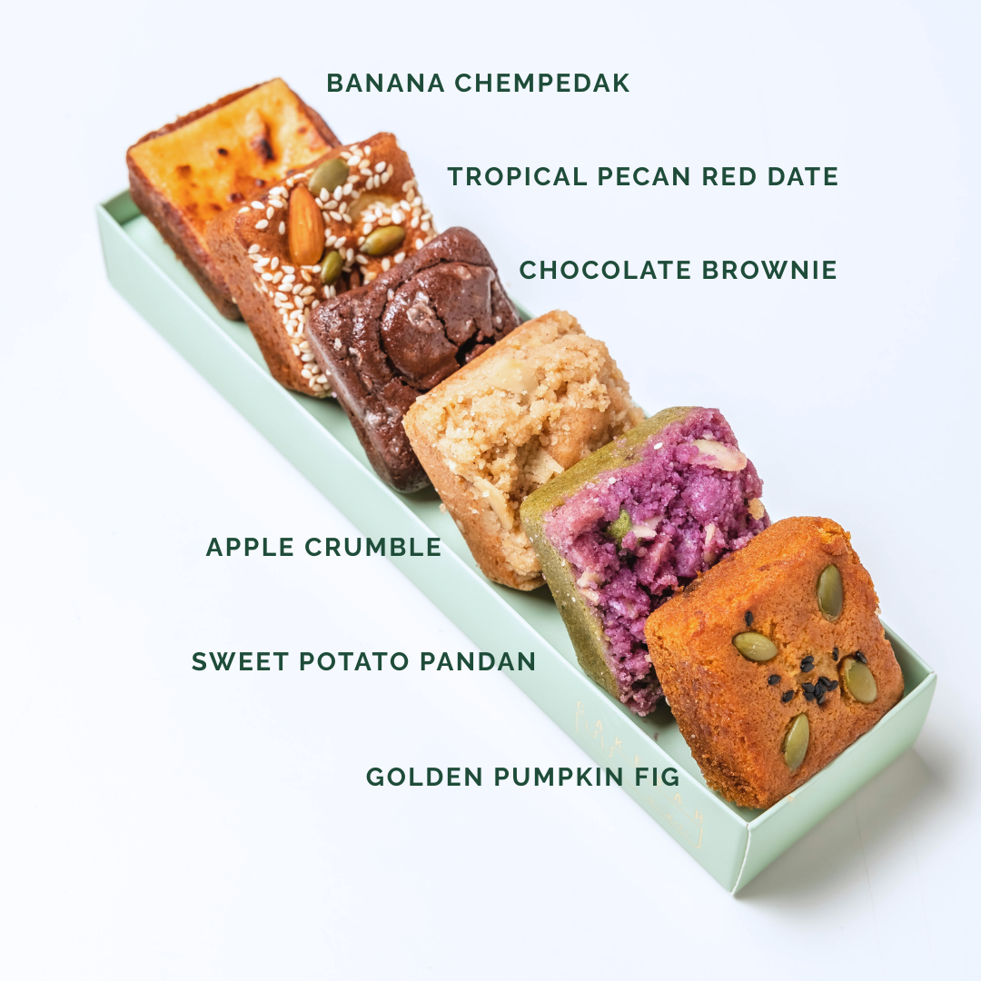 Petite Cake Box of 6