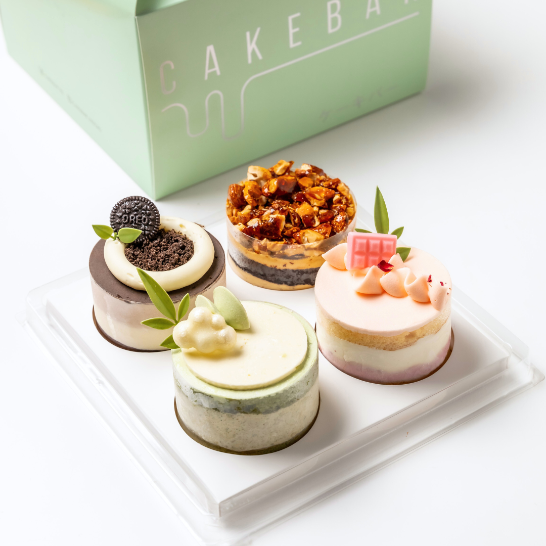 Joie de Pastry Gift | Mix & Match 4 Single Cakes Box (24hr Self Pick)
