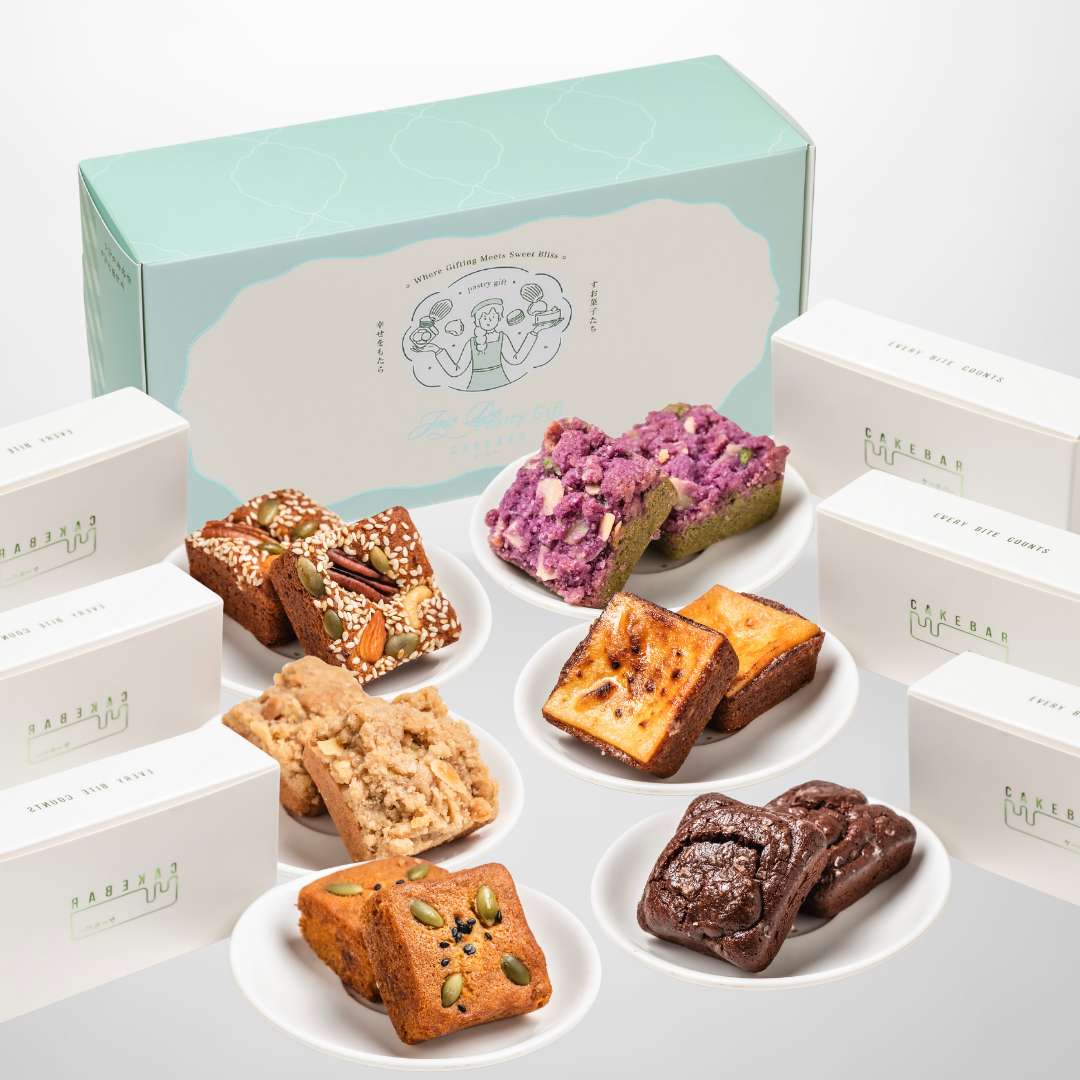 Joie de Pastry Gift | Roomtemp. Petite Cake Box of 12