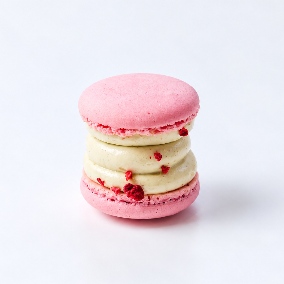 Fatty Macaron | Pistachio Raspberry