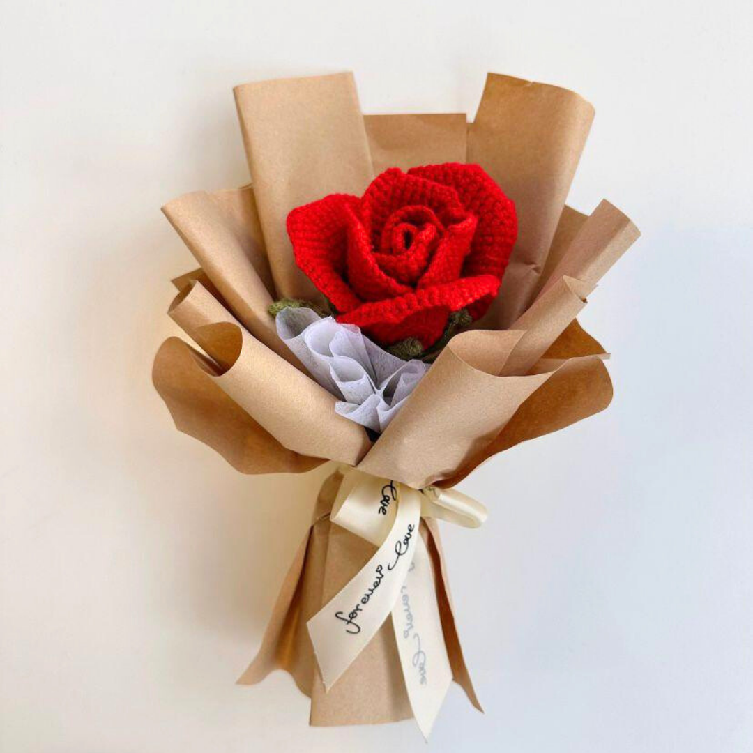 Bloom Joie de Pastry Gift | 3-in-1 Single Cake with Rose