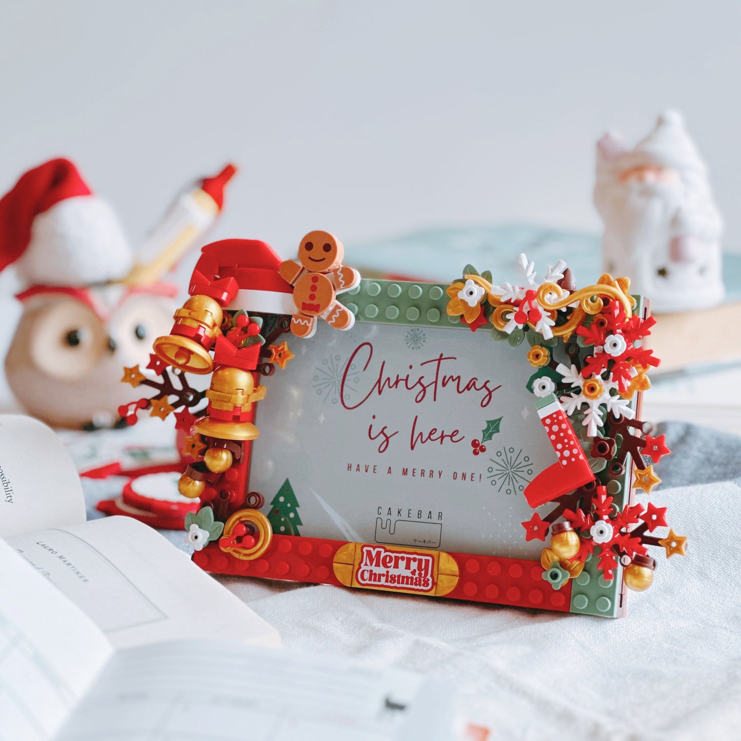 Christmas Lego Photo Frame