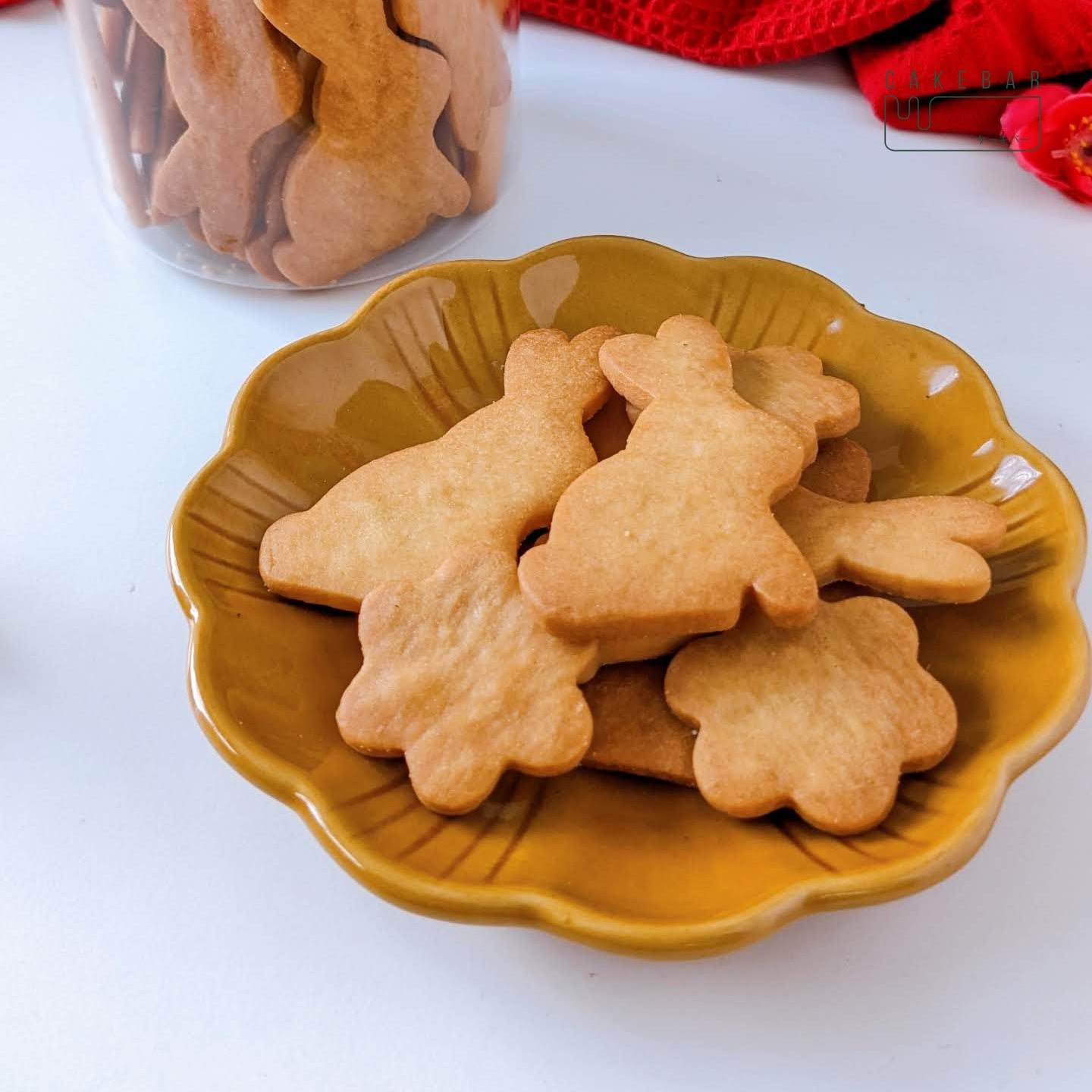 CNY 2023 | Butter Cookie in Rabbit & Flower Shape - $11.00