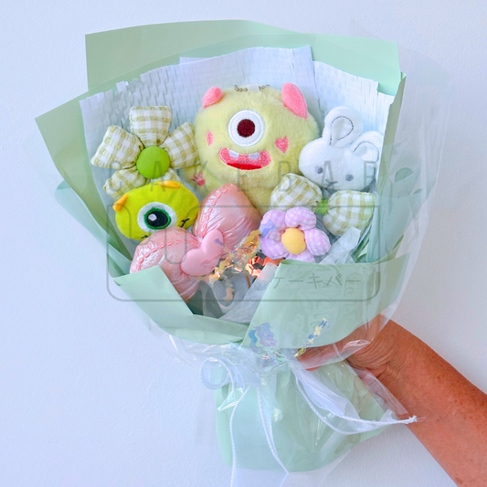 Plushie Flower Monster Green (Medium)