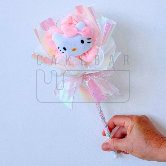 Plushie Flower Hello Kitty Pink (Small)