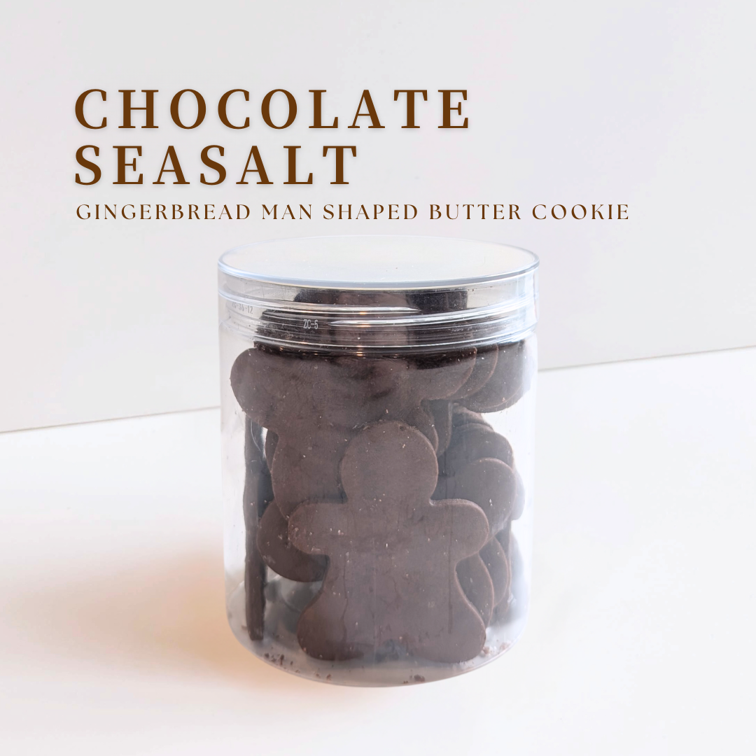 Dark Chocolate Seasalt Butter Cookie