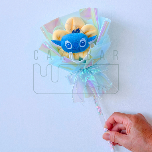 Plushie Flower Stitch Blue (Small)