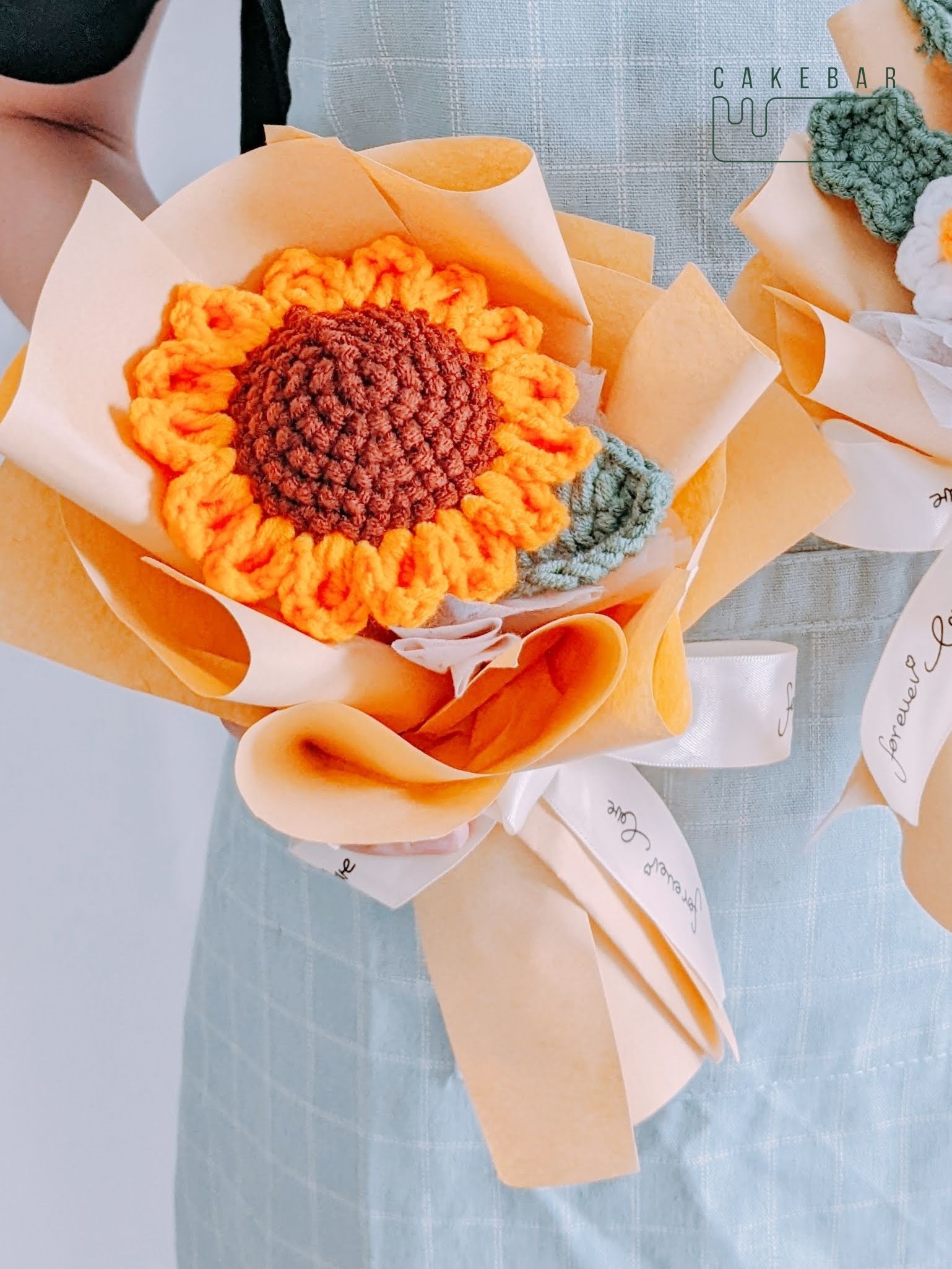 Crochet Sunflower Bouquet (Gift) - $0.00