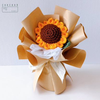 Crochet Sunflower Bouquet (Gift) - $0.00