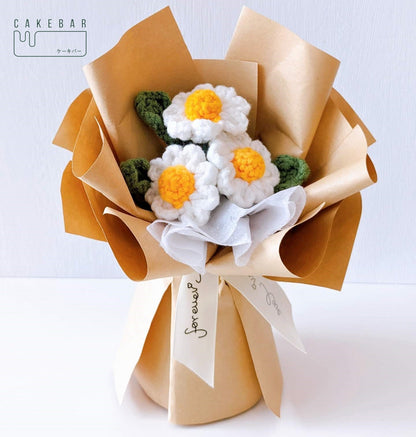 Crochet Little Daisy Bouquet (Gift) - $0.00