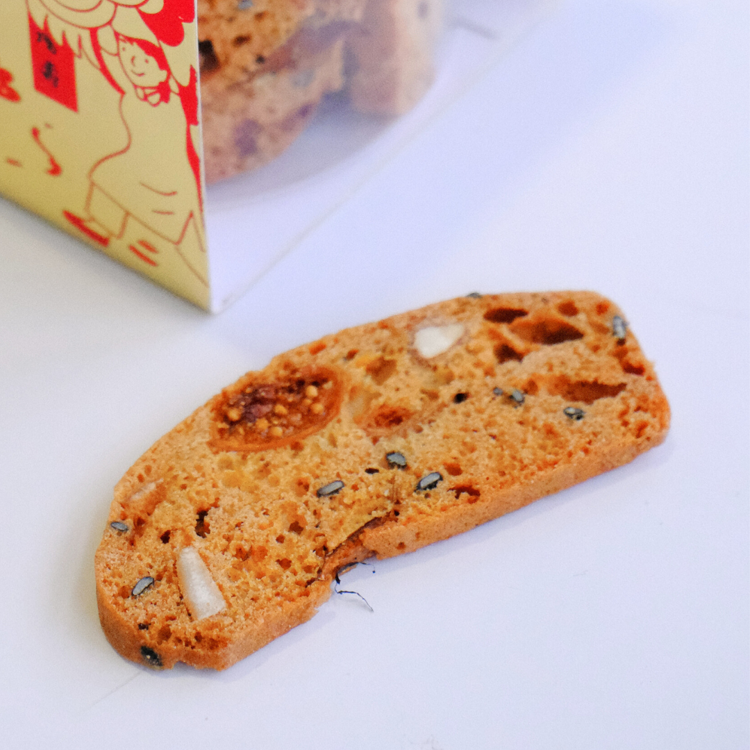 Red Date Almond Biscotti Cookie