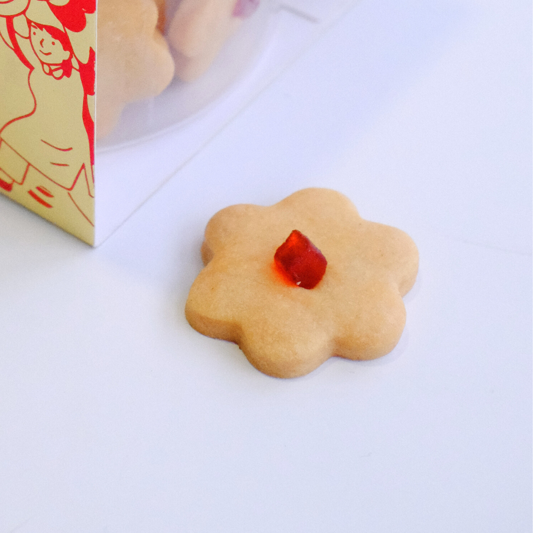 Flower Butter Cookie CNY