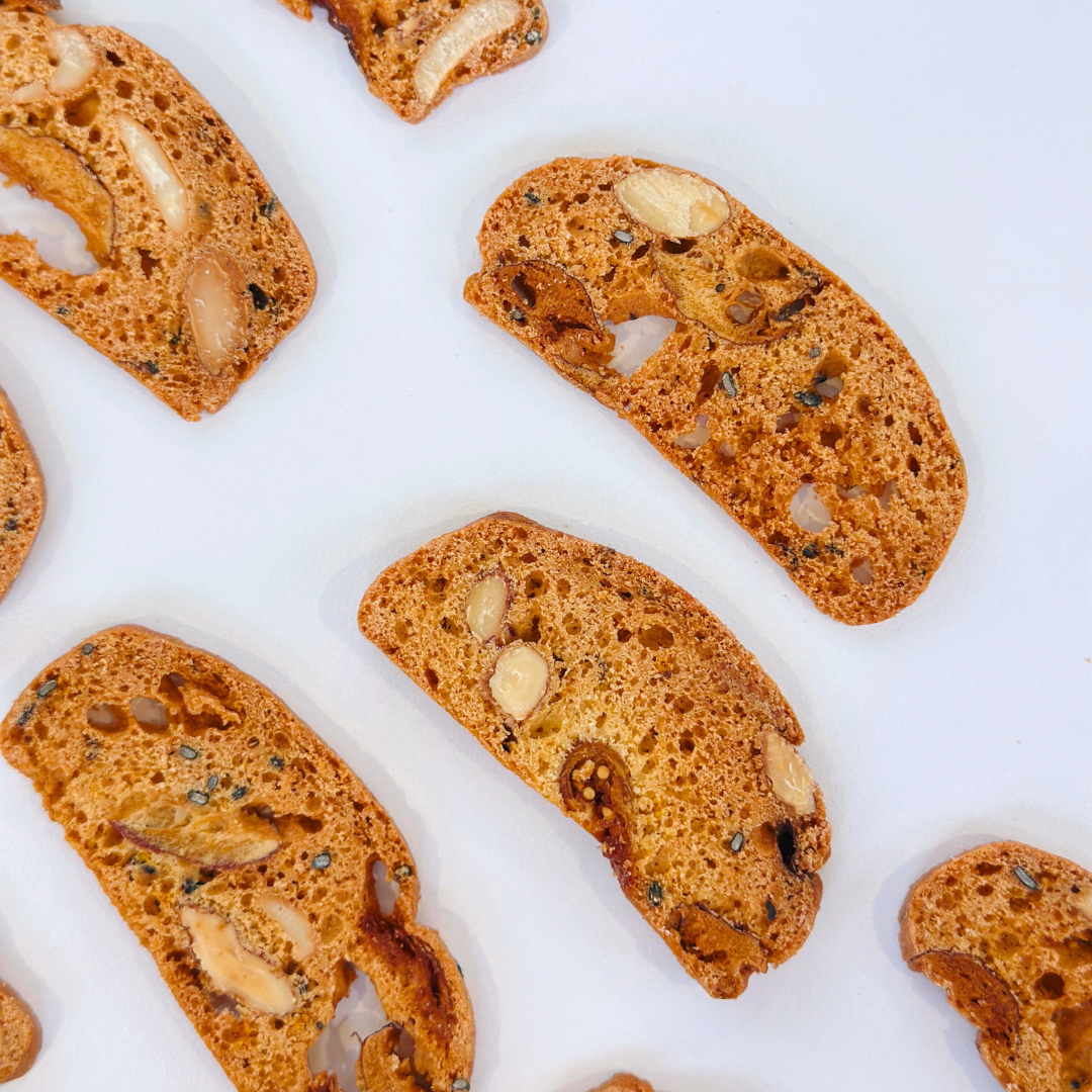 Red Date Almond Biscotti Cookie