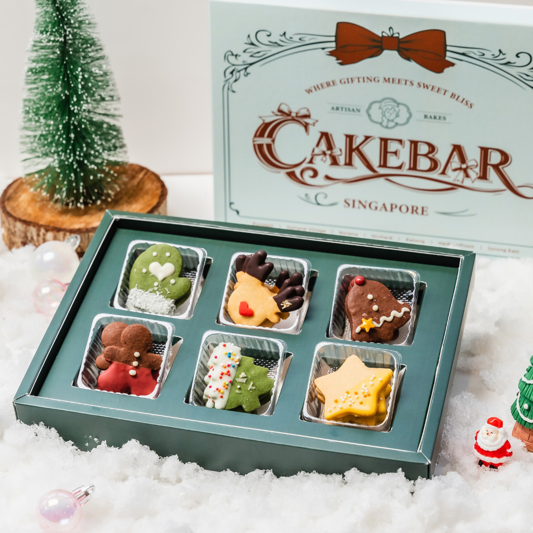 Christmas Emoji Cookies Greeting Box