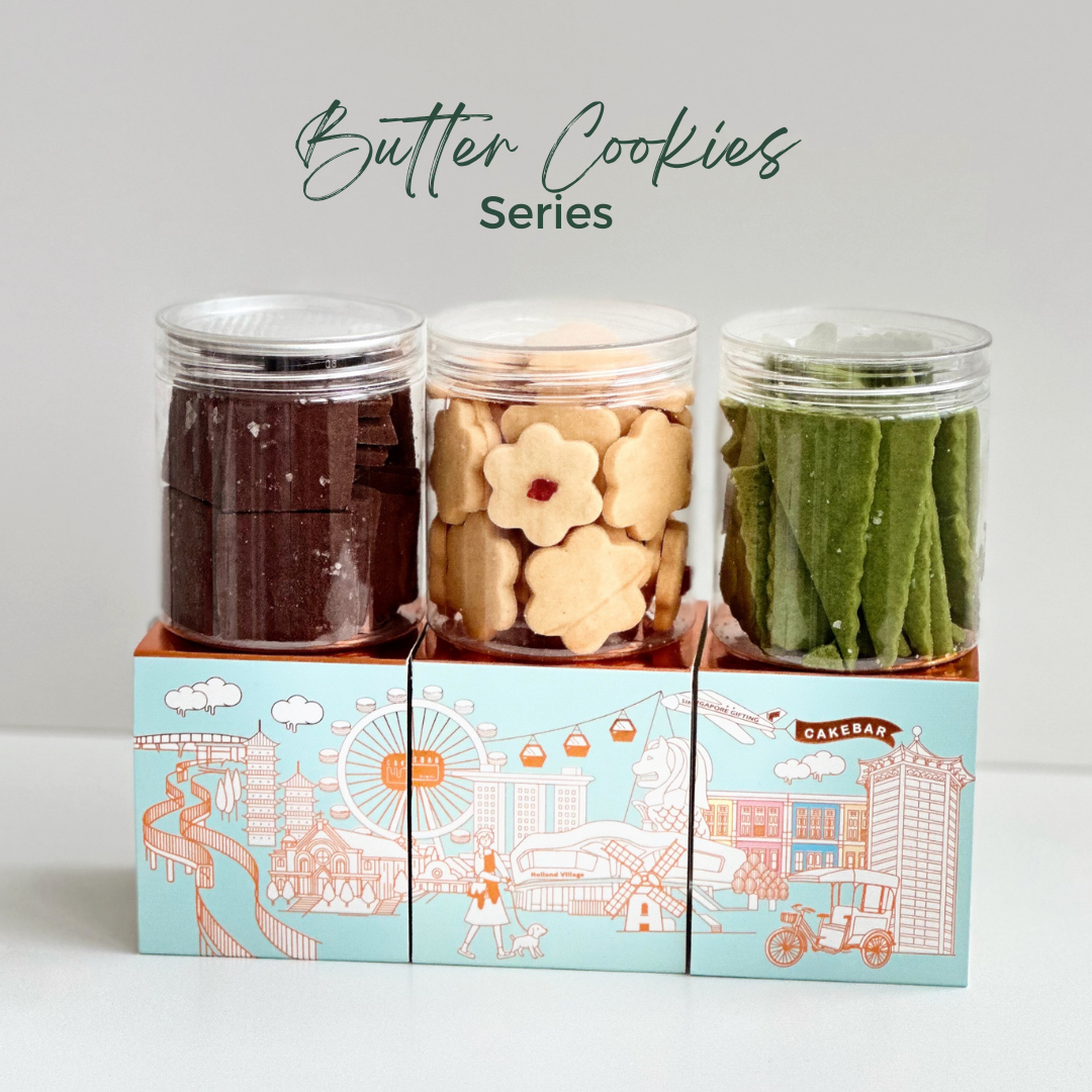Joie de Pastry Gift | 3in1 Cookies Set (Butter Cookie Series)