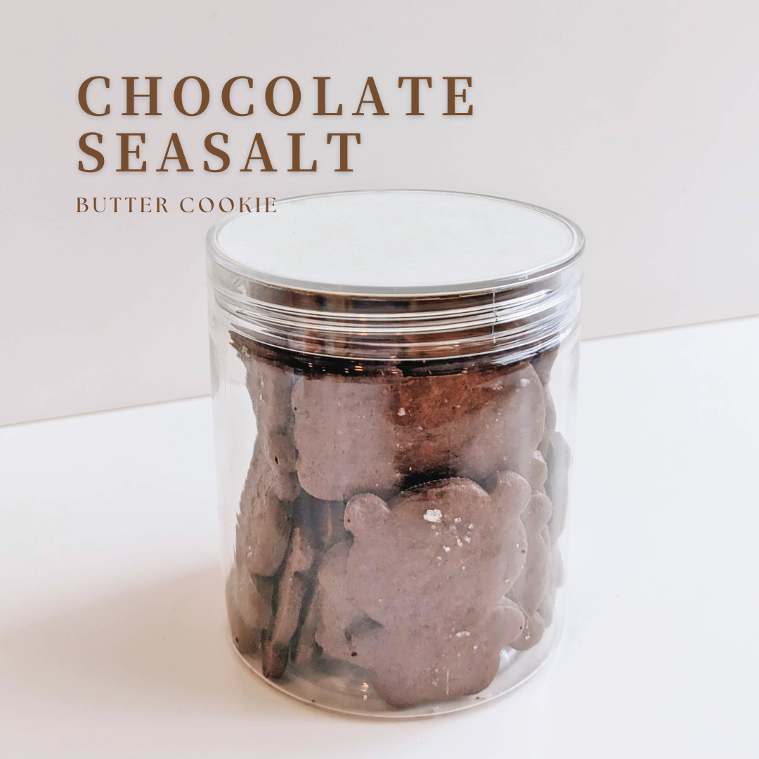 Dark Chocolate Seasalt Butter Cookie (Bottle) - $0.00