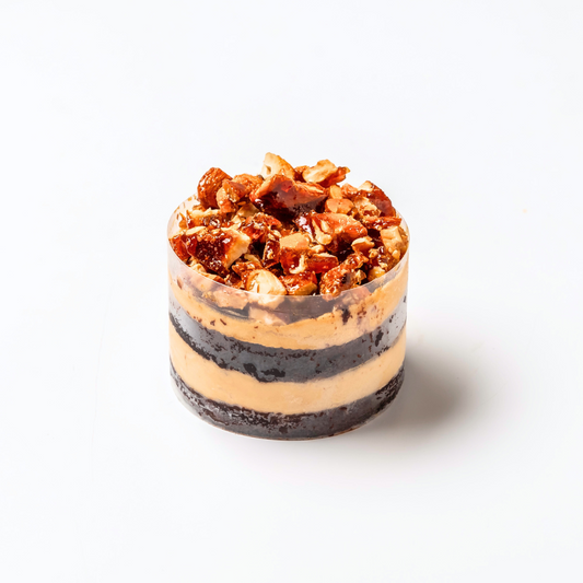 Caramel Mixed Nuts Beer Cake