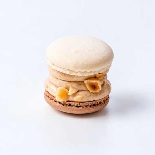 Fatty Macaron | Hazelnut Seasalt
