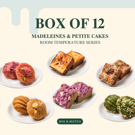 Mix & Match Roomtemp. Madeleines and Petite Cakes