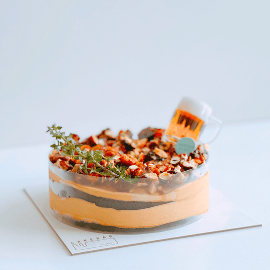 Caramel Mixed Nuts Beer Cake - $48.00