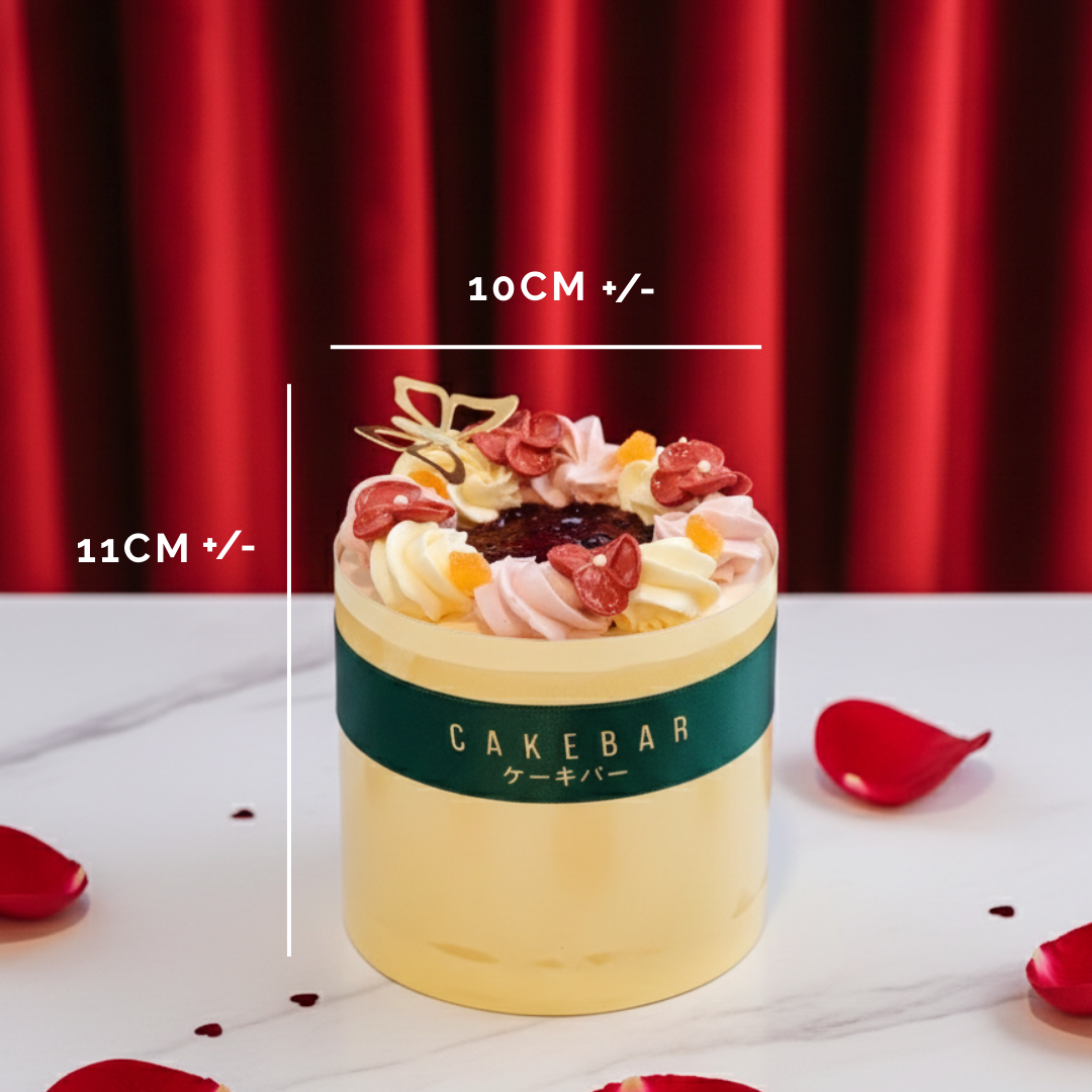 Plushie Bear with Red Velvet Cake (Set)