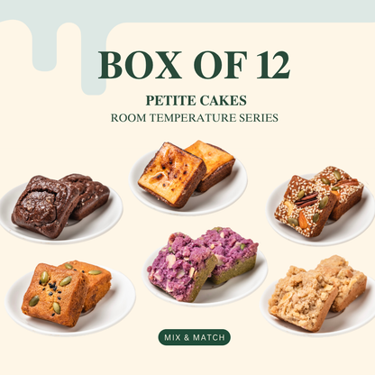 Mix 12 Petite Cake Box (Moist at Ambient)
