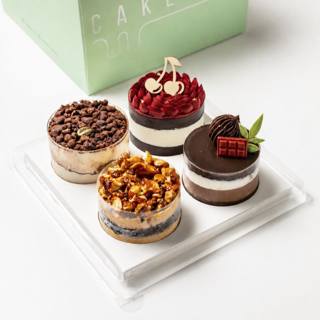 Mix 4 Single Cake Box (Father's Day Special)