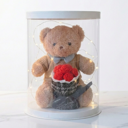 Plusie.L | Bear with Rose