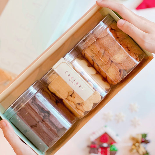Christmas | Mix & Match Cookies Gift Box (3in1)