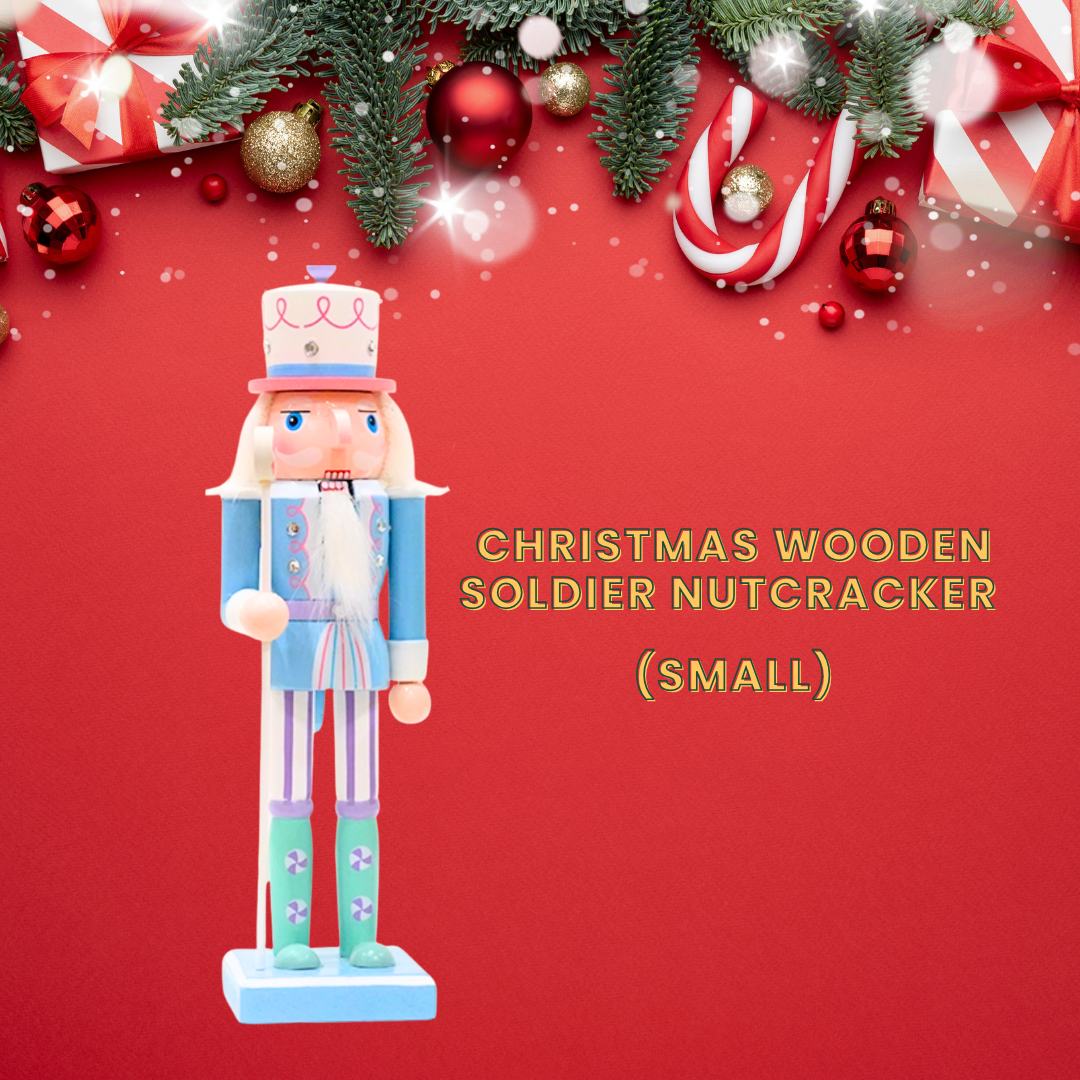 Christmas Wooden Soldier Nutcracker (Small)