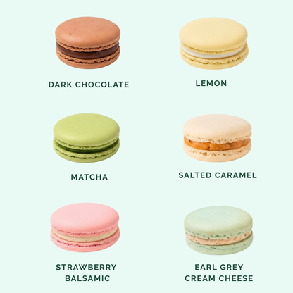 Mix 6 Macaron Dessert Box