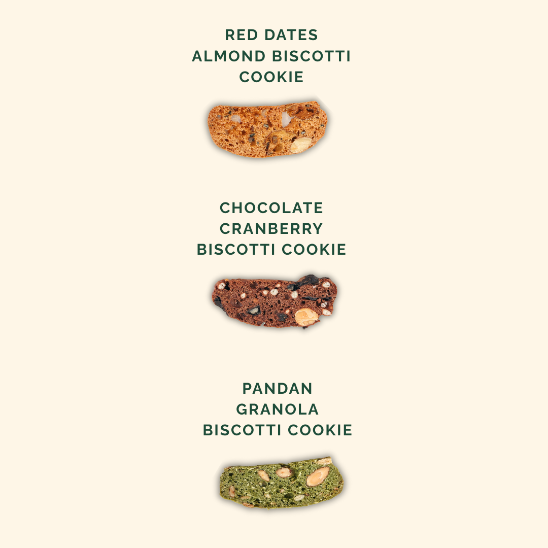 Biscotti Series Cookie Set (Healthier Choice)