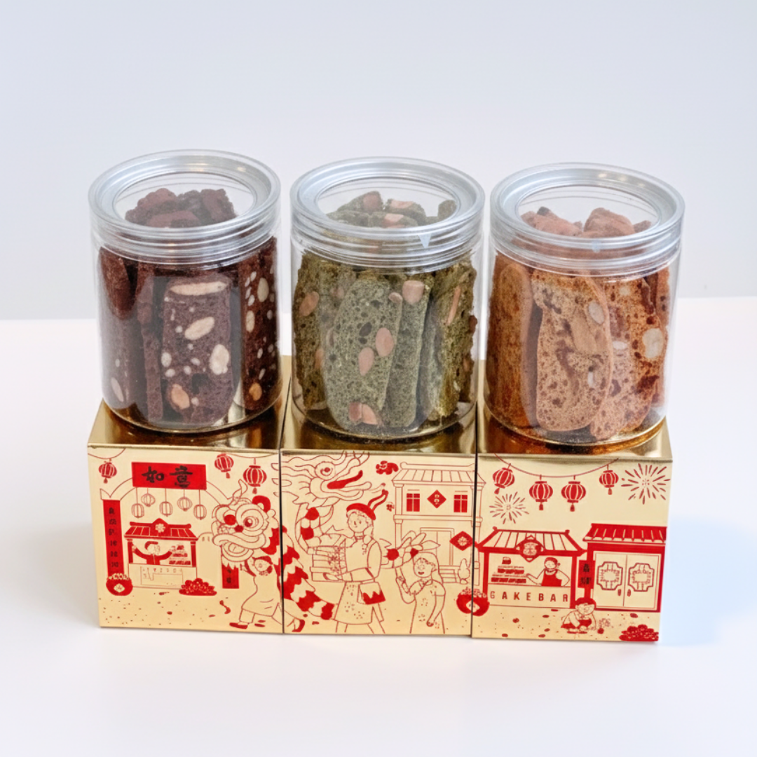 Joie de Pastry Gift | 3in1 Cookies Set (Biscotti Series)