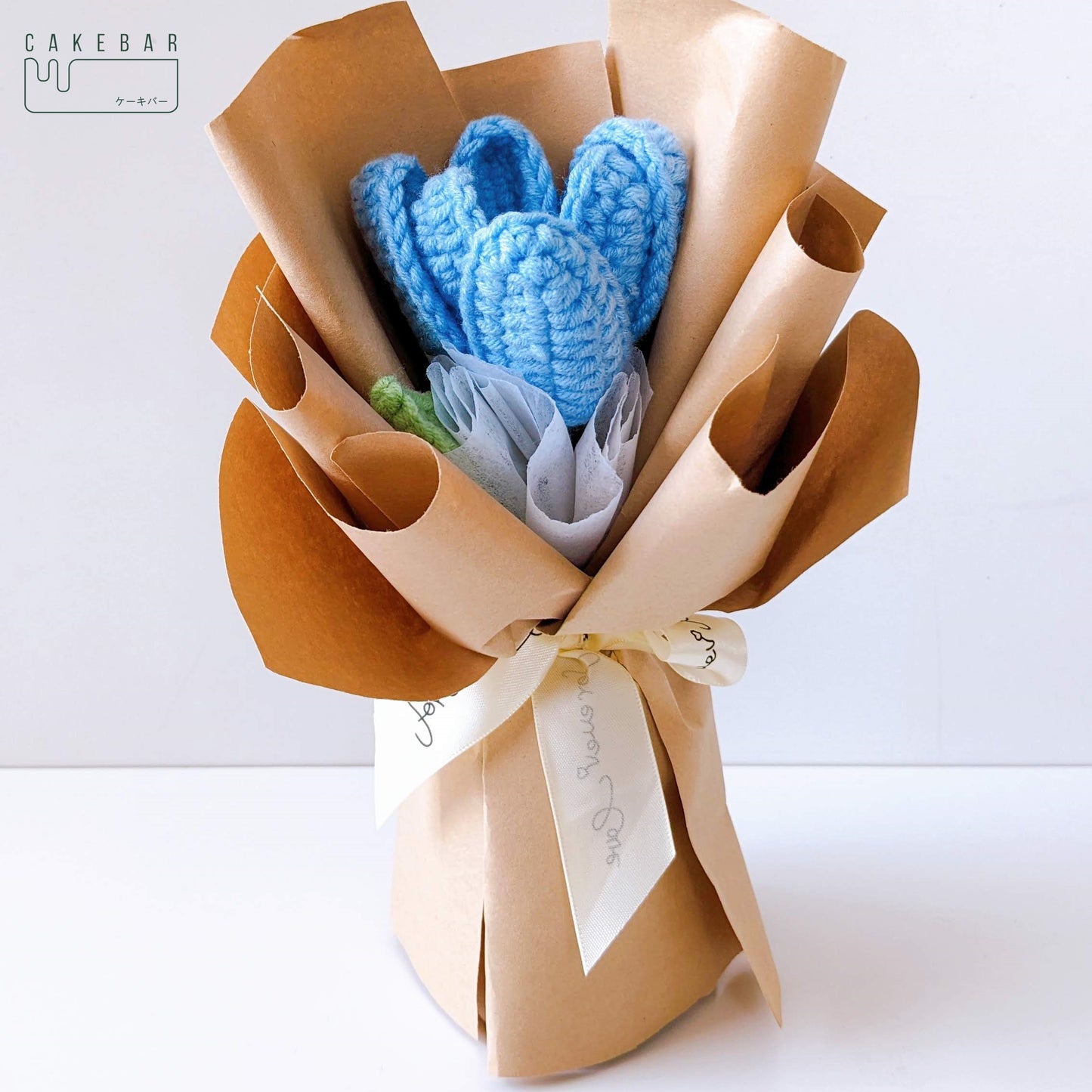 Crochet Tulip Bouquet (Random Color)
