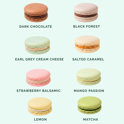 Mix 6 Macaron Dessert Box