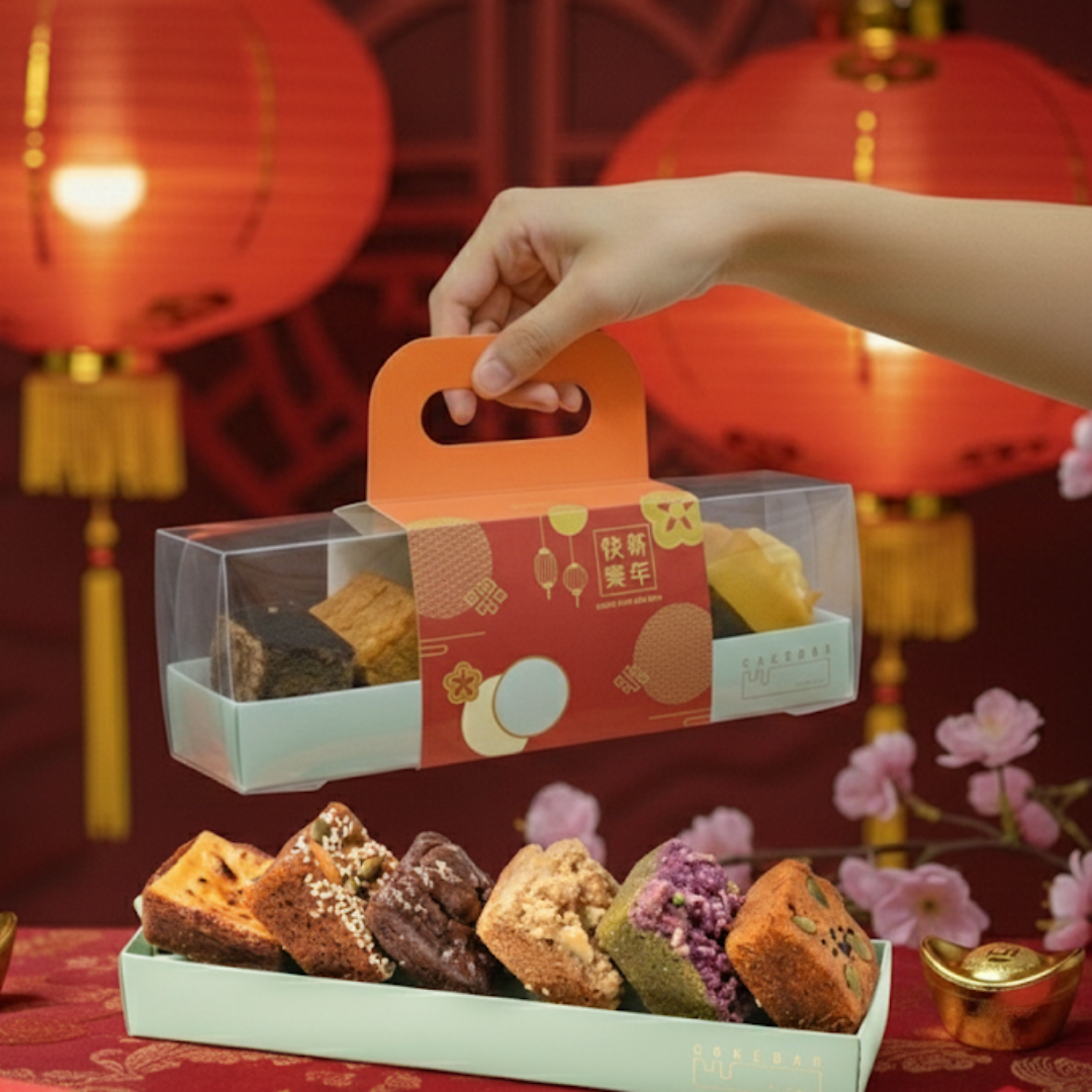 Petite Cake Box of 6 CNY