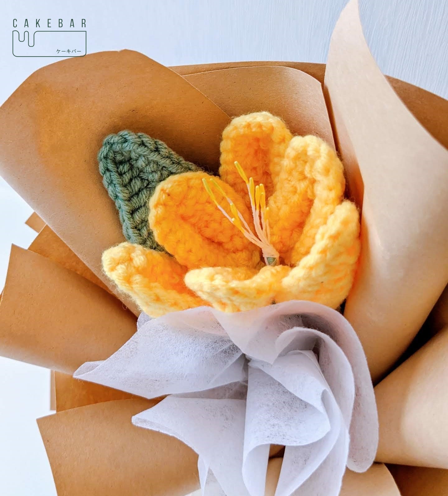 Crochet Tulip Bouquet (Random Color) - $23.00