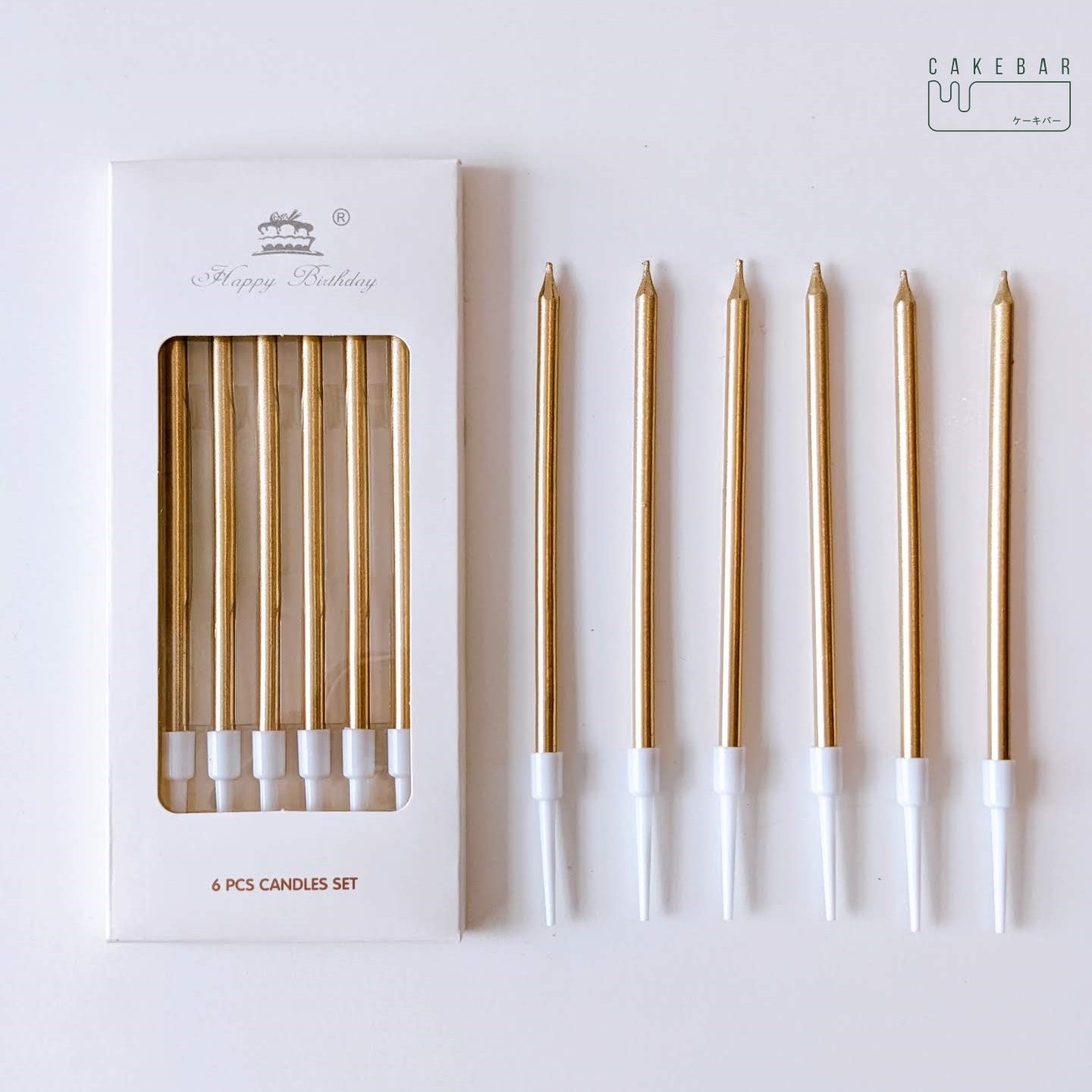 Gold Birthday Candle - $2.00