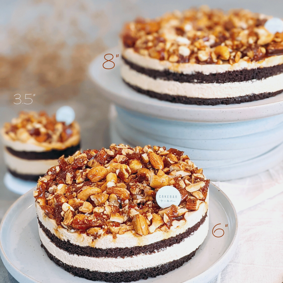 Caramel Mixed Nuts Beer Cake